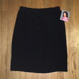 Faux Wrap Skirt